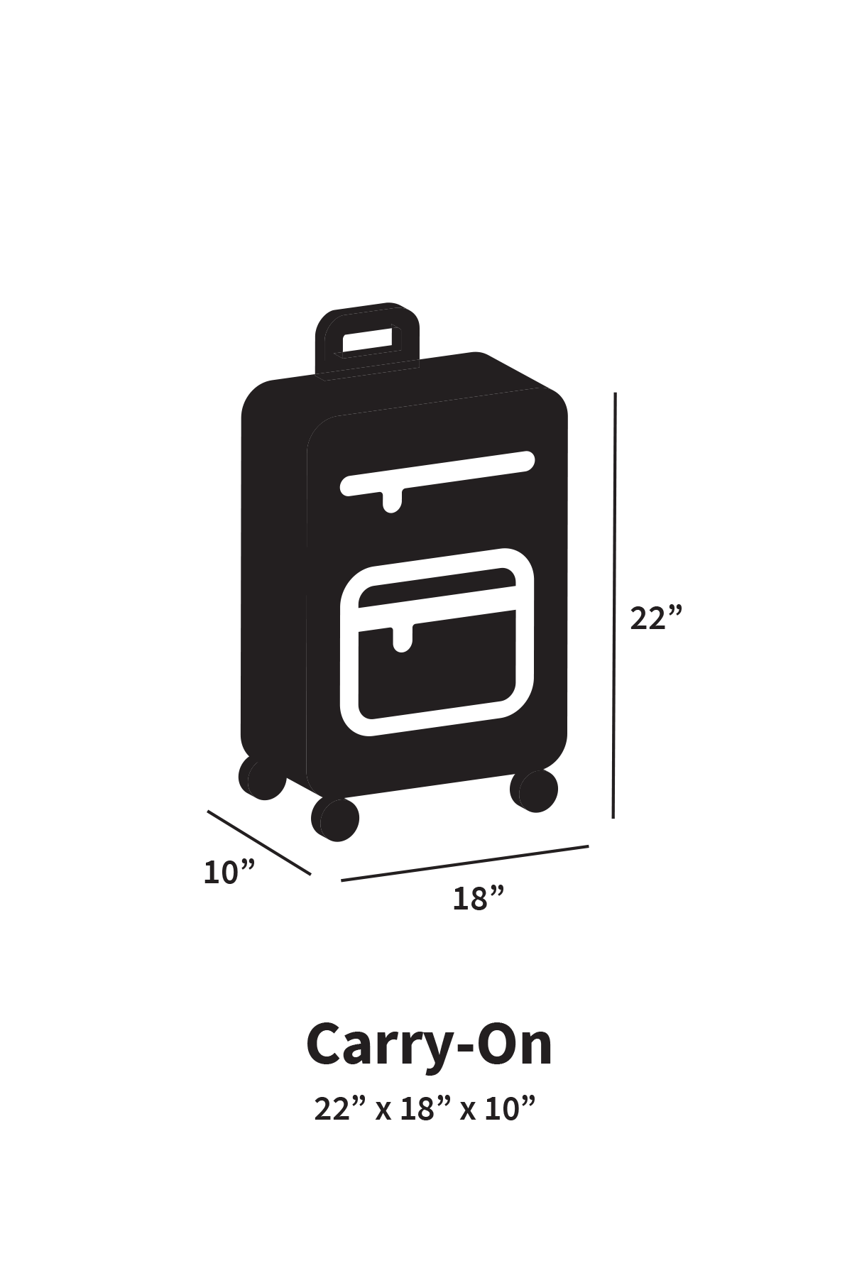 size of carry on bag spirit airlines